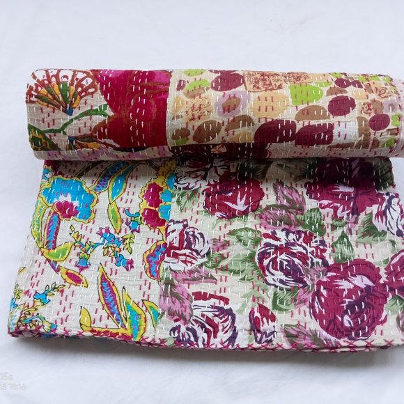 Kantha quilt - Picture 4 of 4